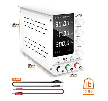rezistor: Laborotor kommutasiya enerji təchizatı. Model: KUALIQU C-3010 Dörd — 4