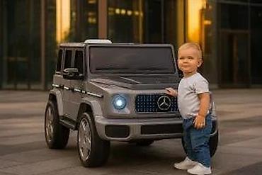 avion igracka za decu: Dečji električni automobil – licencirani Mercedes-Benz G-Class - — 2