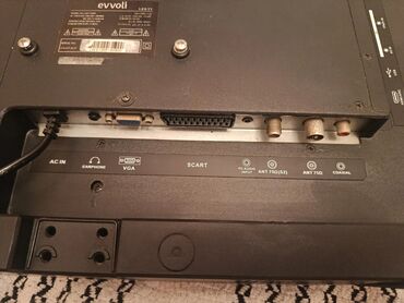 Televizorlar: İşlənmiş Televizor Eurolux LED ekran 24" FHD (1920x1080), Ödənişli çatdırılma — 6