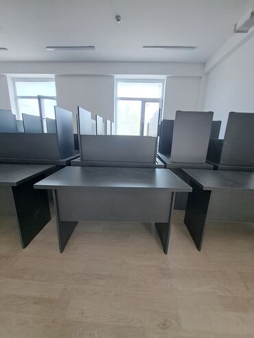 заказать стол: Офисный Стол, цвет - Серый, Новый