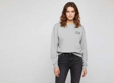 trykotowe bluzy medyczne: Bershka, Bluza damska
, rozmiar S