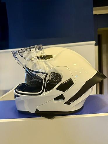 pec matoru: Tam üzlü motosiklet dəbilqəsi – DVS (Dual Visor System) — 4