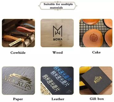 Термопринтеры и термопрессы: Пресс горячего тиснение
Термопресс,
Клише 
Пресс для кожи — 11