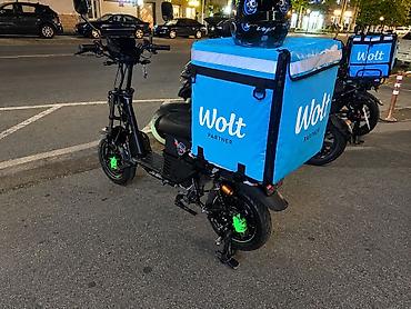 debilqe: Elektrik çatdırılma skuteri – Wolt Partner termoboksu ilə Məhsul — 3