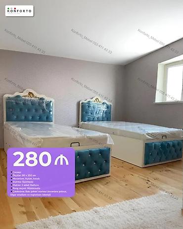 Məhsul: Açılan baza mexanizimli çarpayı - Ölçü: 90 × 200 sm -