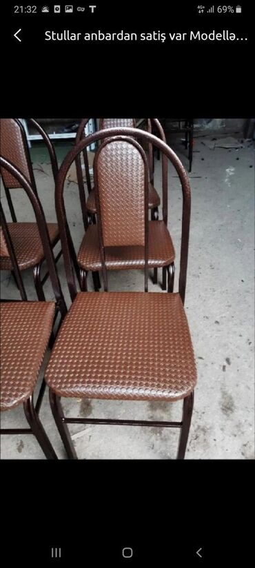 Stullar: Stul stol 13 azn 20 azn dek Istediyiniz Rengde Kojadan ve Parcadan — 21