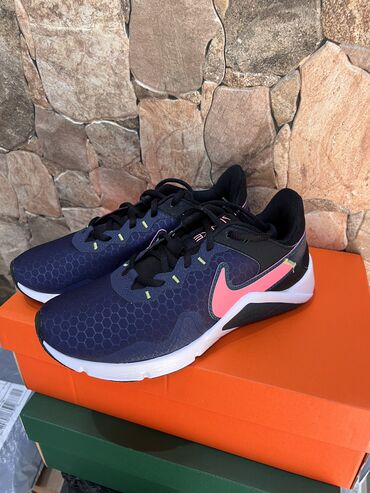 Кроссовки и спортивная обувь: Кроссовки, 36, Nike, Б/у, цвет - Синий, Самовывоз, Платная доставка
