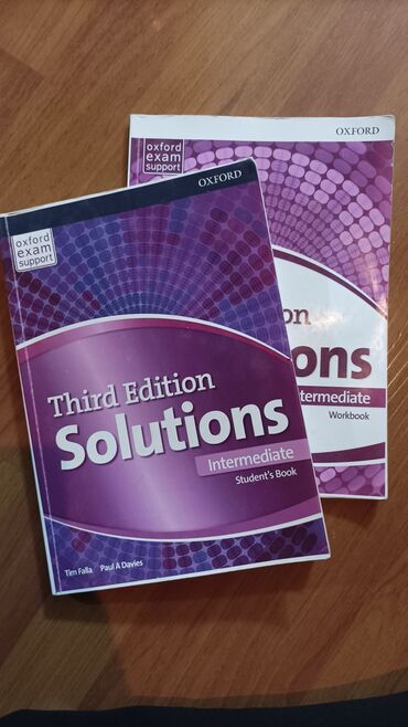 книга 6 класс английский язык: Книги для изучения английского Third Edition Solutions Intermediate