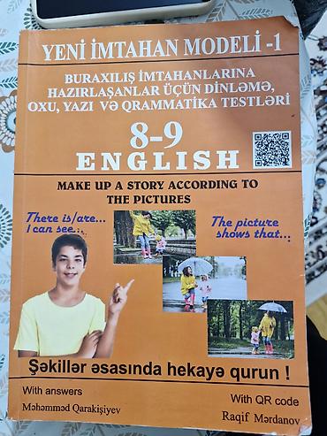 Kitablar və jurnallar: Məhsul: “Yeni İmtahan Modeli – 1: 8–9 English” hazırlıq vəsaiti — 1
