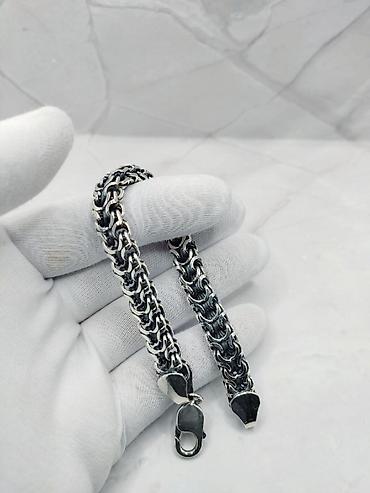 Серебряные цепочки: Серебряная цепь "Бисмарк" 70 грамм Делаю на Заказ серебряные — 10