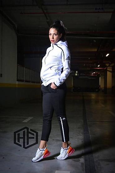 psg tech fleece: Ženski komplet trenerke gornji i donji deo od pamuka. - Gornji deo — 1