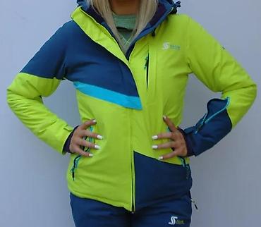 teece fleece: Ženska ski/snowboard jakna – dvobojna (žuto-limeta i tamnoplava) sa — 2