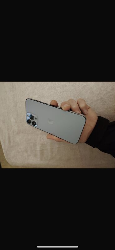 iphone 13 pro max islenmis qiymeti: IPhone 13 Pro Max, 256 GB, Natural Titanium, Barmaq izi, Face ID, Sənədlərlə