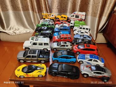 машина игрушечная: Автопарк для мальчика Представлено более 30 железных моделей машинок