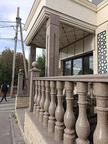 Мраморные и гранитные работы: Сары таш гранит - Архитектурные элементы: колонны, пилястры — 15