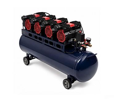 Makute hava kompressoru (yağsız/səssiz) 120l Model: MK-428-120 Bütün