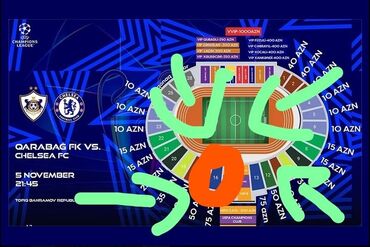 туры в стамбул цены: 🎟 Qarabağ – Chelsea bilet! 16-cı sektor, 4-cü sıra, 1-ci yer 💸 140 AZN