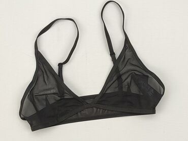 czarne szyfonowa bluzki: Women`s bra, H&M, S