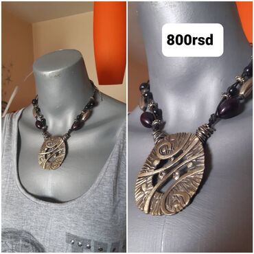 majica poklon ogrlica: 30 modela Ogrlica Hand Made, cene na slikama