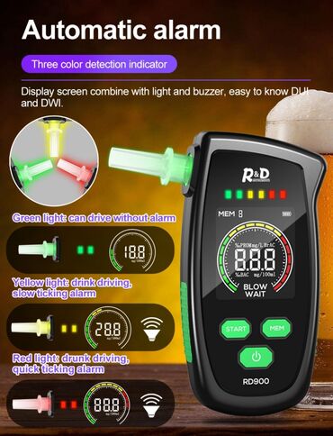 Alkotesterlər: Alkotester Model: R&D RD900 Spirt detektoru. Peşəkar rəqəmsal -da lalafo.az — 3 Alkotesterlər: Alkotester Model: R&D RD900 Spirt detektoru. Peşəkar rəqəmsal — 3