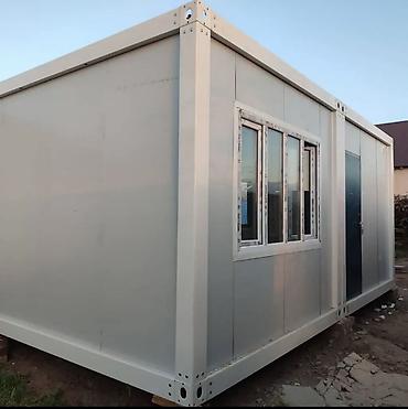 Продажа торговых контейнеров: Модульный контейнерный дом/офис из сэндвич‑панелей. Размеры от : 6/3 — 7