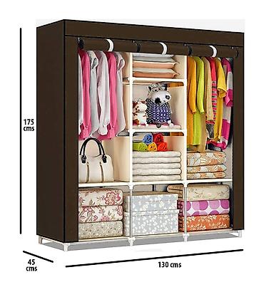Dolablar: Qatlana bilən parça dolab – 130 x 45 x 175 sm - Ölçülər: en 130 sm — 2
