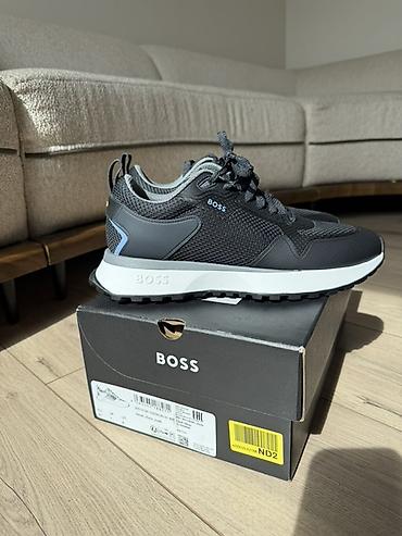 Кроссовки BOSS Jonah Runn Meth - Бренд: BOSS (Hugo Boss) - Модель