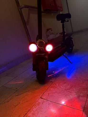 Электротранспорт: Elektrikli skuter – güclü, komfortlu və gecə görünürlüğü yüksək model — 6