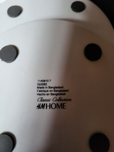 Kuhinjski setovi: Porcelanski novi podmetaci HM za case i flase. Porcelanski podmetaci — 7