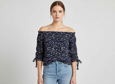 modne bluzki dla nastolatek: Bershka, Women's blouse, size XS