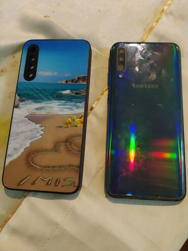 soyuducu təmiri: Samsung Galaxy A50, 64 ГБ, цвет - Фиолетовый, Сенсорный