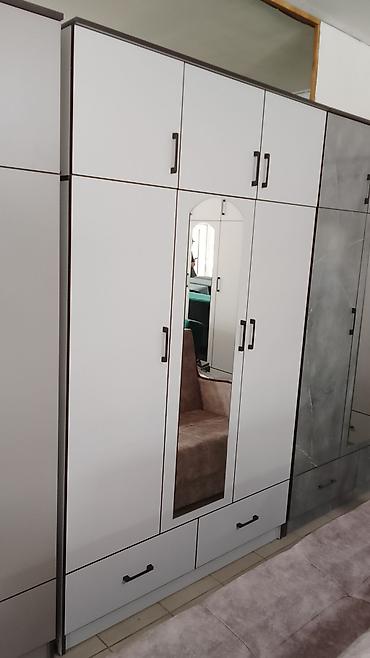 standing mirror: Шкаф-купе распашной с зеркалом, модульного типа. - Конфигурация — 2