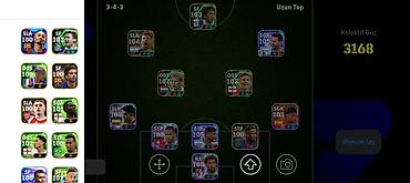 messi: Bombacı messi 105 Cristian Romero 105 Digerlerinide şəkildən baxa — 3