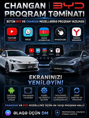 Aksesuarlar və tüninq: Changan və BYD avtomobilləri üçün peşəkar proqram təminatı xidməti — 1