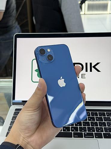 iphone 13 512: IPhone 13, Б/у, 128 ГБ, Синий, Чехол, Защитное стекло, В рассрочку, 89 % — 1