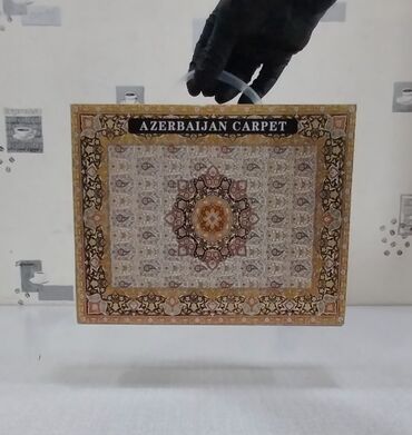 Hədiyyələr: Xalça toxuculuq dəsti – Azərbaycan motivli, əl işidir. Dəstdə ağacdan — 4