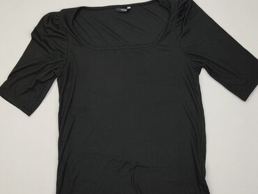 czarne t shirty z koronką: T-shirt, George, M, stan - Dobry
