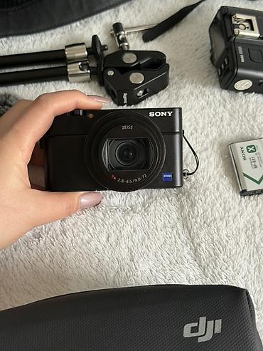 sony rx100: Sony kompakt foto/video çəkiliş dəsti Cox az islenmisdir. Xaricden pay — 5