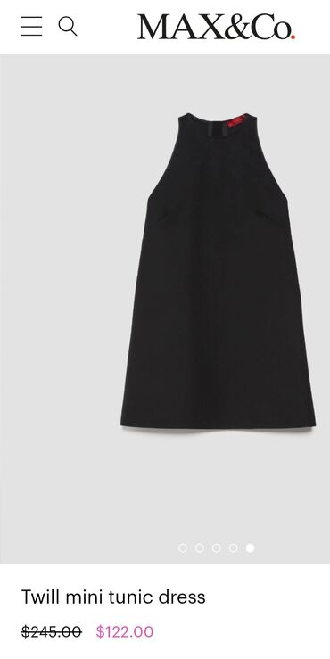 Haljine: Max Mara M (EU 38), bоја - Crna, Koktel, klub, Na bretele — 9