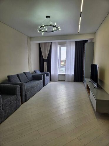 nomer kg osh: 2 комнаты, 74 м², 7 этаж, Дизайнерский ремонт