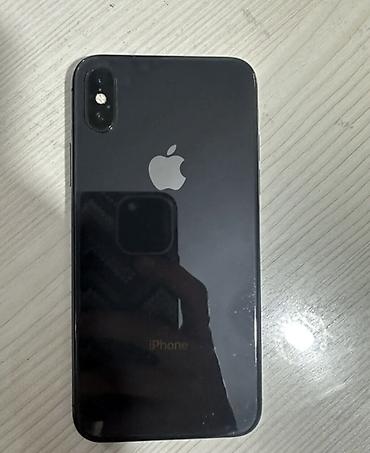 Уюлдук телефондор жана аксессуарлар: IPhone X в черном цвете. Смартфон Apple с узнаваемым безрамочным — 2
