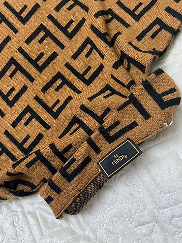 streç: Fendi brendinə aiddir.Stamdartdır və streç materialdır.Yepyenidir — 4