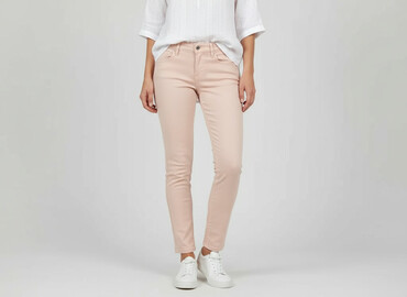 damskie jeansy rurki: Jeansy damskie, rozmiar S