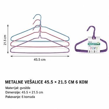 KMT plastificirani „Pahulja“ mali vešalica – set 6 kom Opis: -