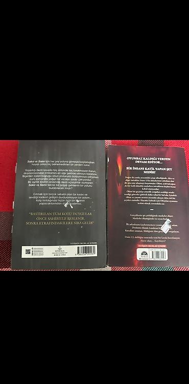 sak qosqu: Məhsul: 2 ədəd türkcə roman 1) Saka ve Sanrı – Maral Atmaca - — 3