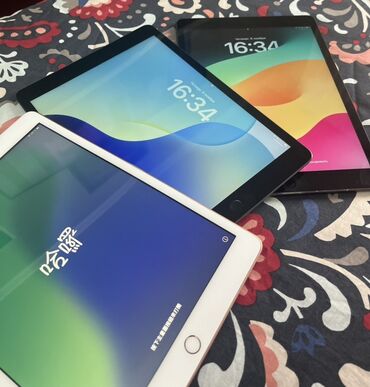 экран для ноутбука: Планшет, Apple, эс тутум 32 ГБ, 9" - 10", Wi-Fi, Колдонулган, Классикалык түсү - Күмүш