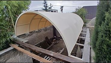 soba odun: Markiz, tent və günbəz kölgə sistemləri – layihələndirmə və quraşdırma — 5