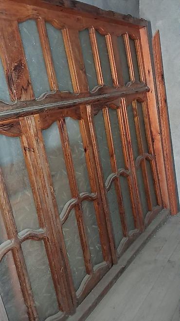 taxta satılır: Qiymət ədədi 50 manat Taxta pəncərə dəstəsi - Material: tam şam/çam — 2