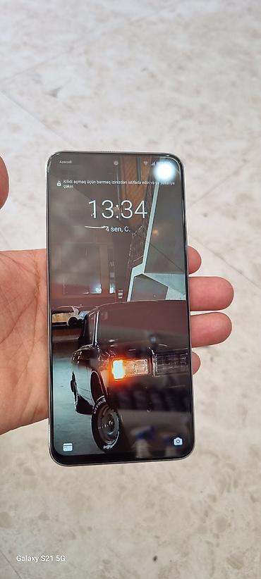 1288 telfon: Honor 128 GB, rəng - Gümüşü, Barmaq izi — 2