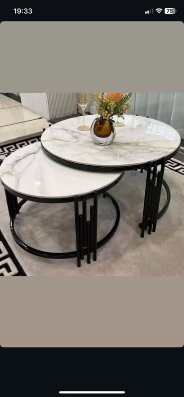 Sifarişlə jurnal masaları: Yumru masa, Açılmayan, Təkərsiz — 2